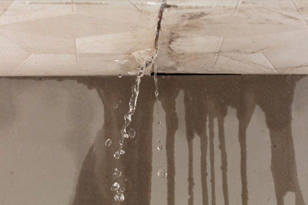 Professional Water Extraction technician working in Little Compton, RI